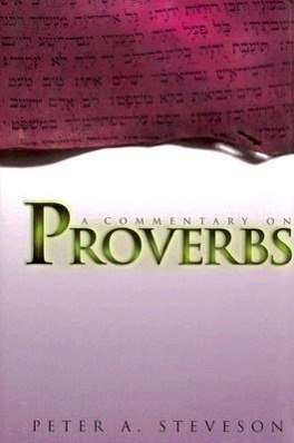 Vorderes Coverbild A Commentary on Proverbs