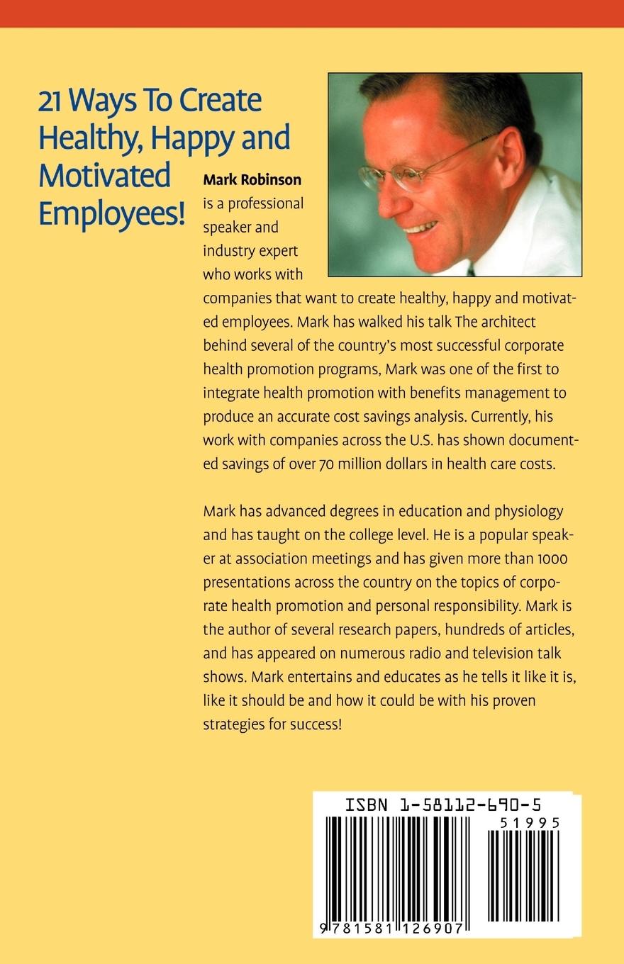 Rückseitencover 21 Ways to Create Healthy, Happy and Motivated Employee!