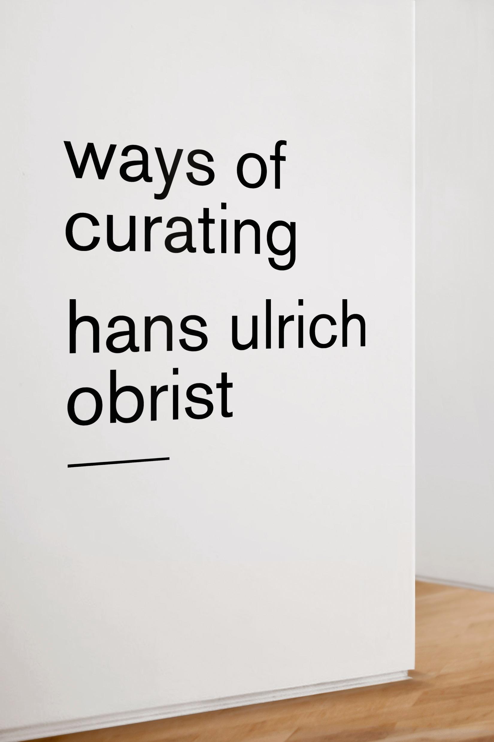 Vorderes Coverbild Ways of Curating