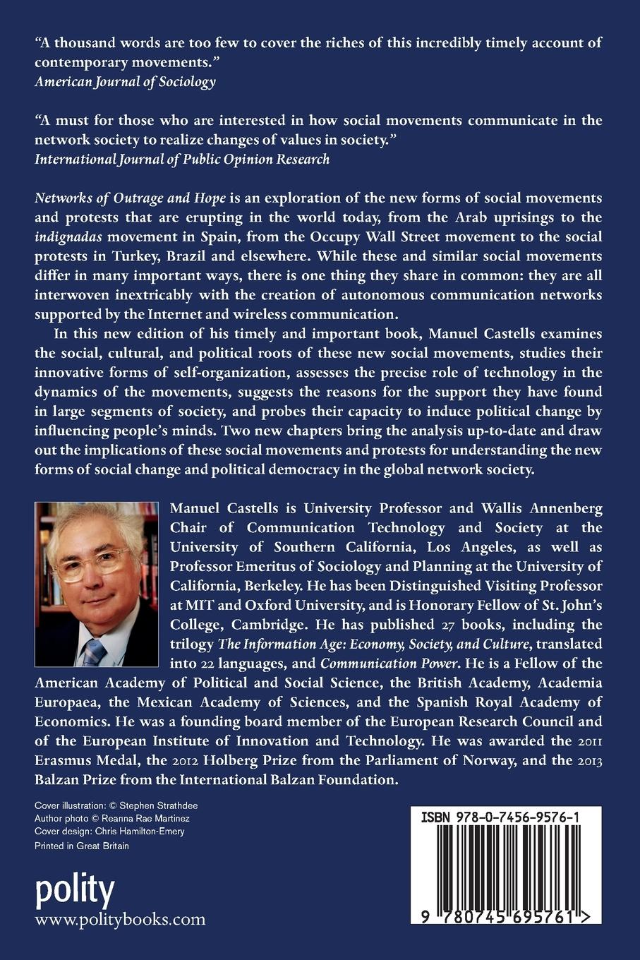 Rückseitencover Networks of Outrage and Hope