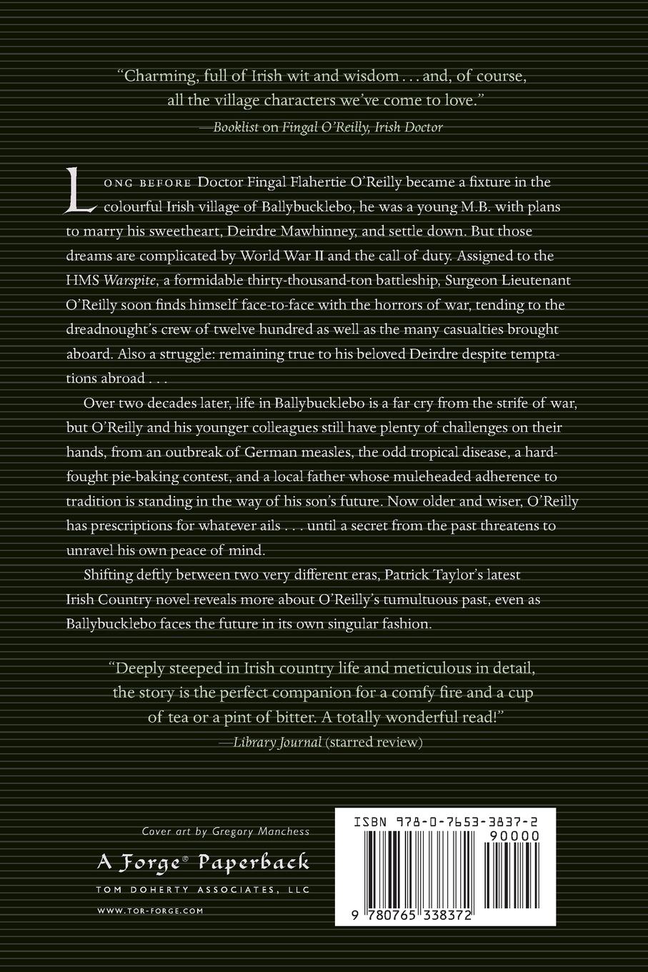 Rückseitencover Irish Doctor in Peace and at War