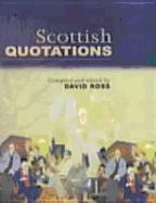Vorderes Coverbild Scottish Quotations