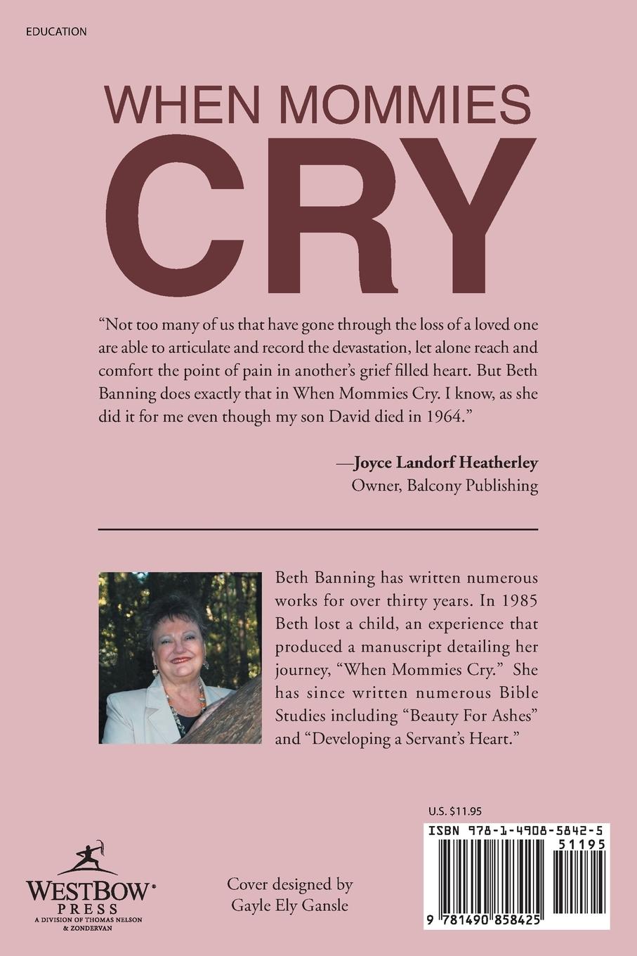 Rückseitencover When Mommies Cry