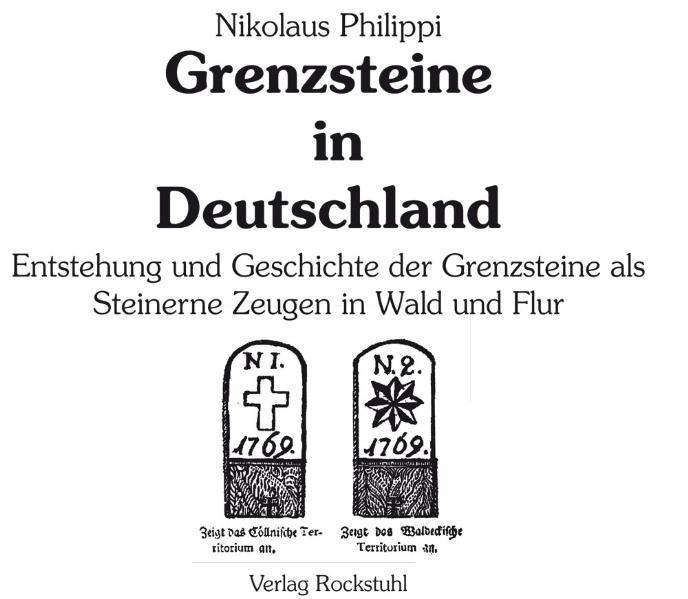 Beispielinhalt (Bild) Grenzsteine in Deutschland