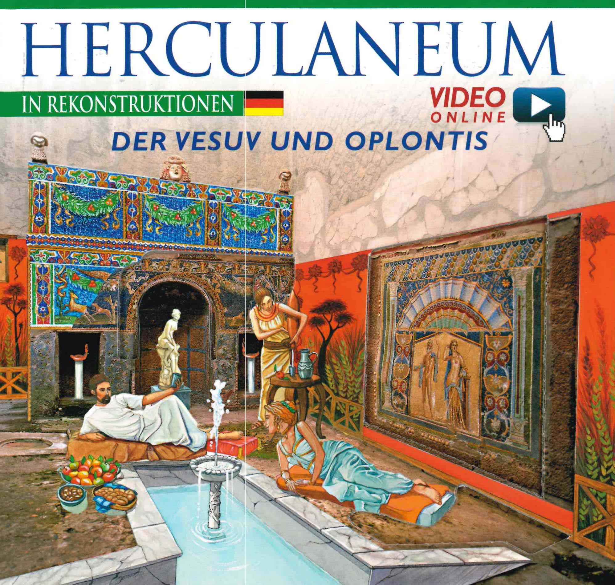Vorderes Coverbild Herculaneum in Rekonstruktionen