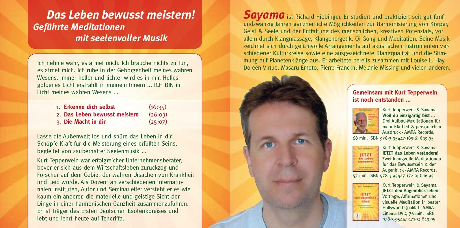 Beispielinhalt (Bild) Das Leben bewusst meistern!