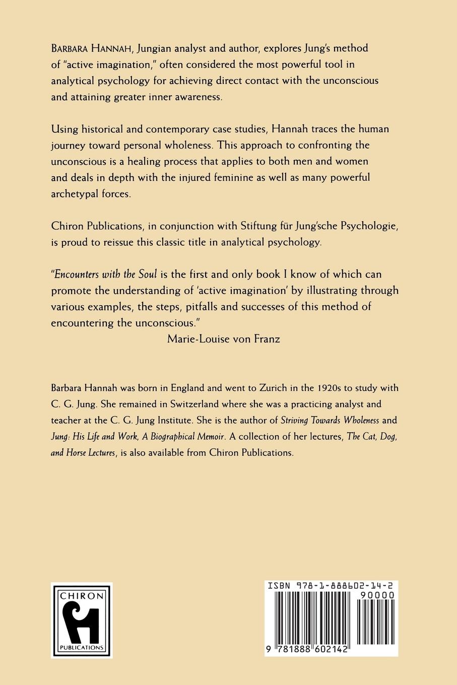 Rückseitencover Encounters with the Soul