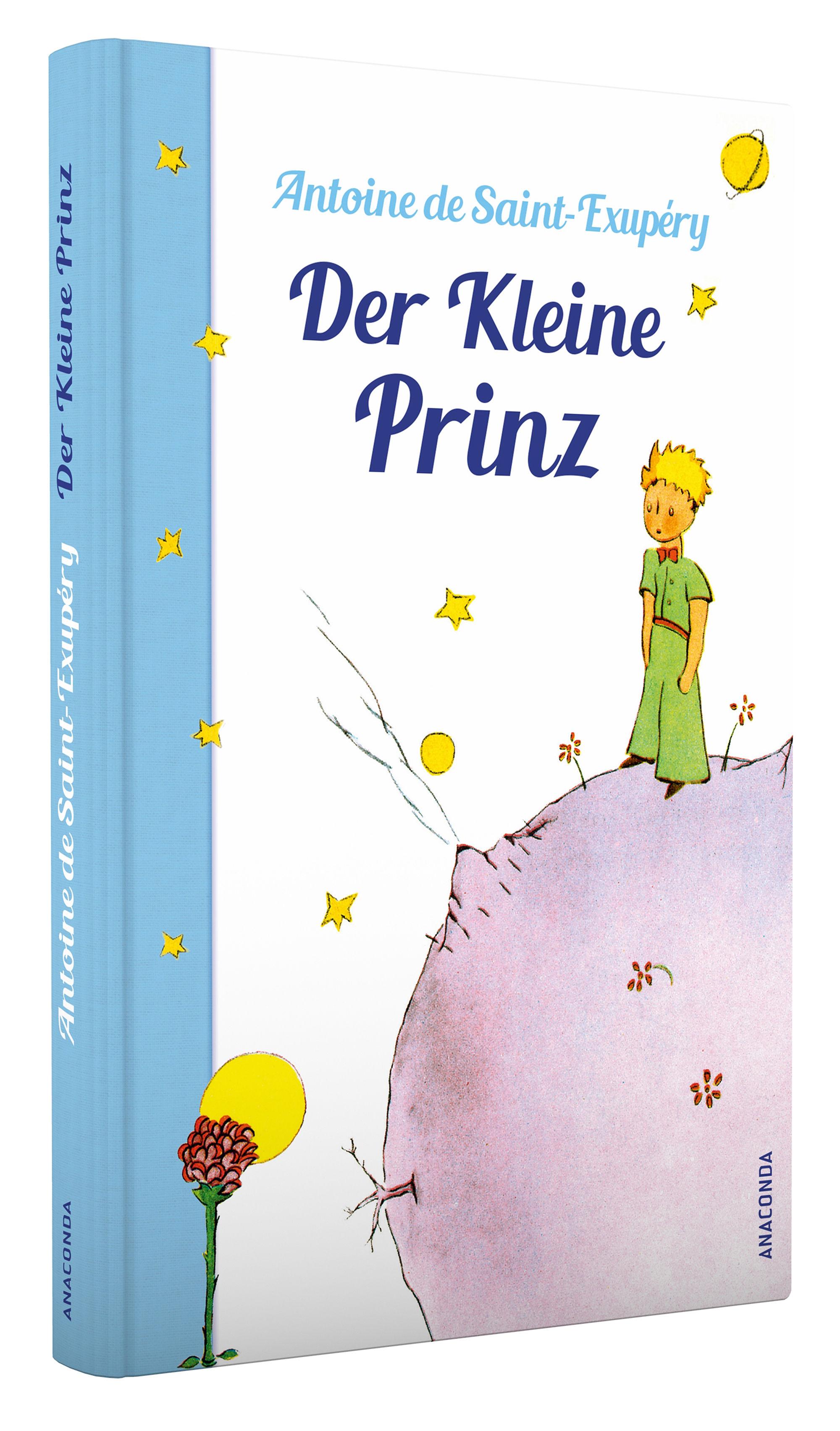Beispielinhalt (Bild) Der Kleine Prinz (mit den farbigen Zeichnungen des Verfassers)