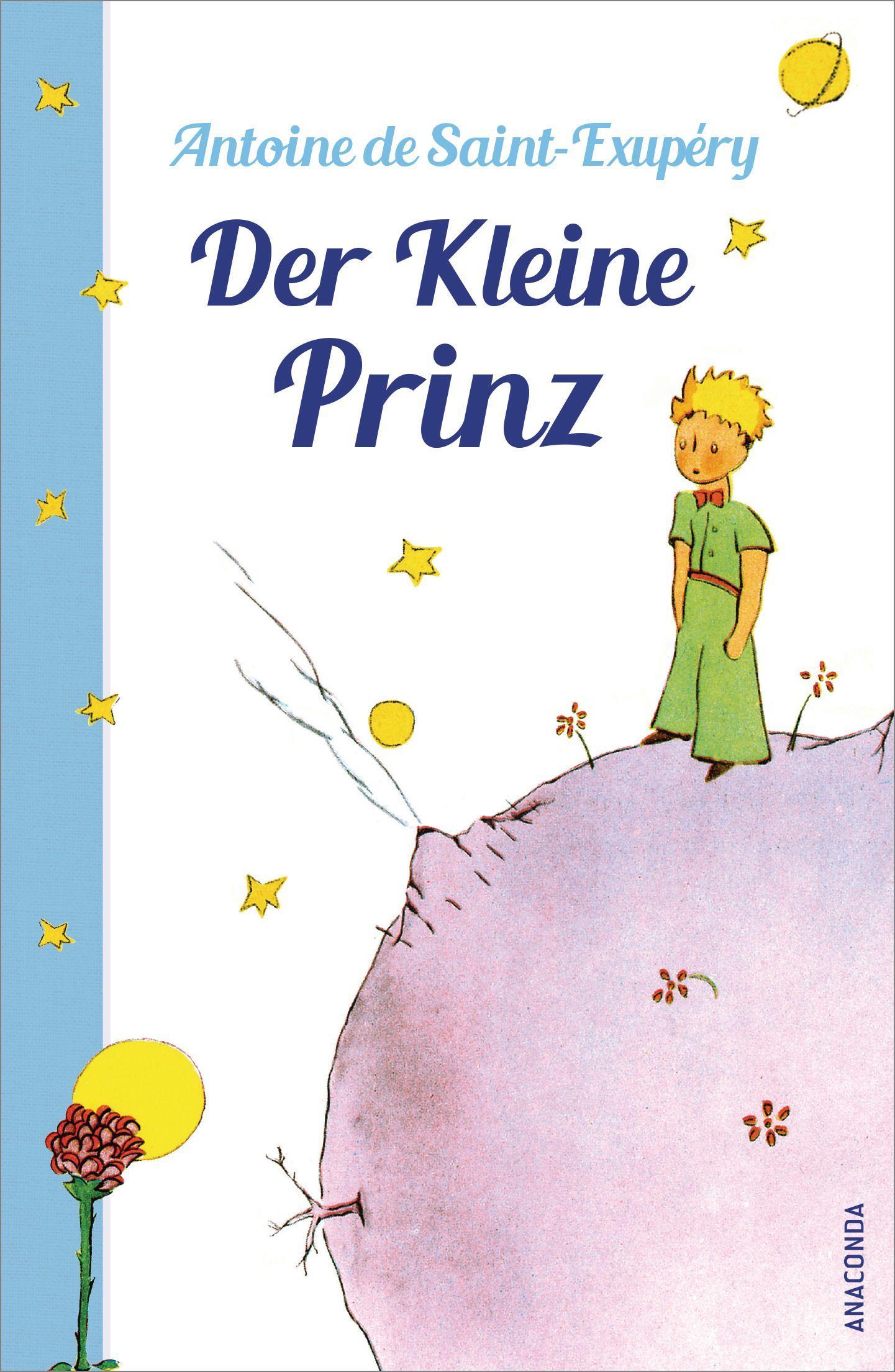 Vorderes Coverbild Der Kleine Prinz (mit den farbigen Zeichnungen des Verfassers)
