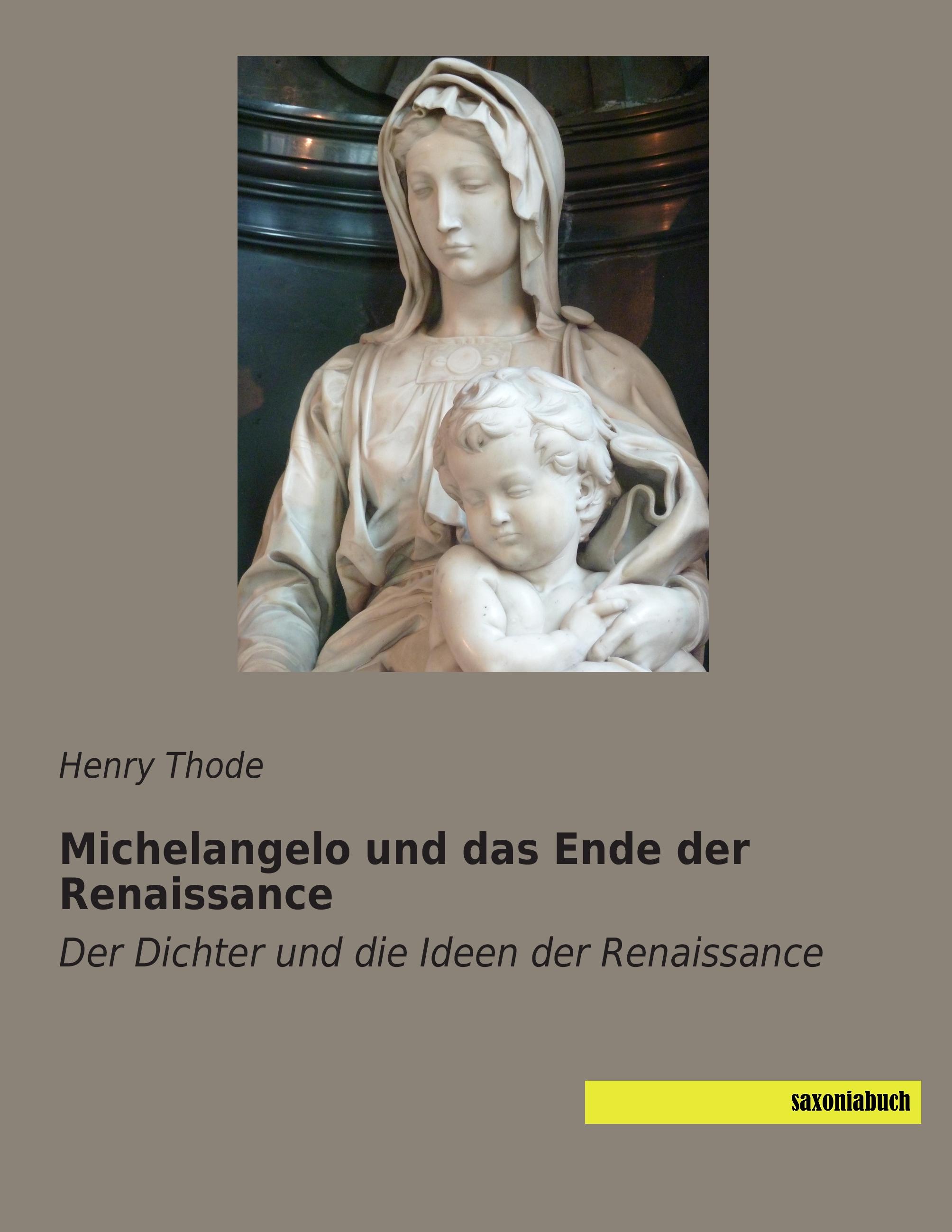 Vorderes Coverbild Michelangelo und das Ende der Renaissance