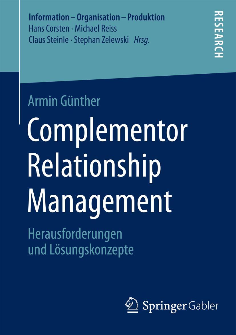 Vorderes Coverbild Complementor Relationship Management