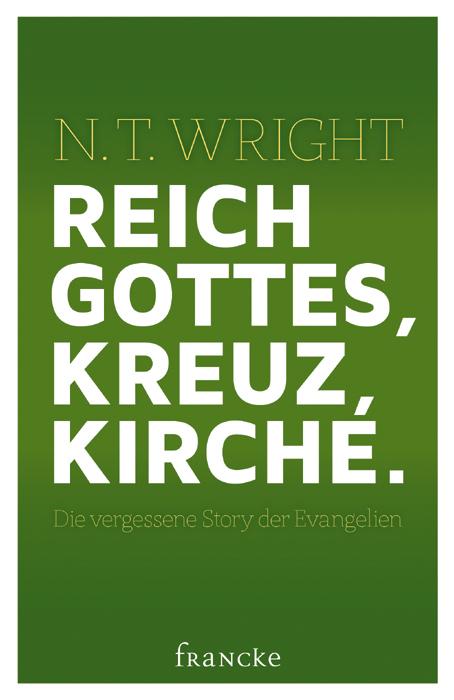 Vorderes Coverbild Reich Gottes, Kreuz, Kirche.