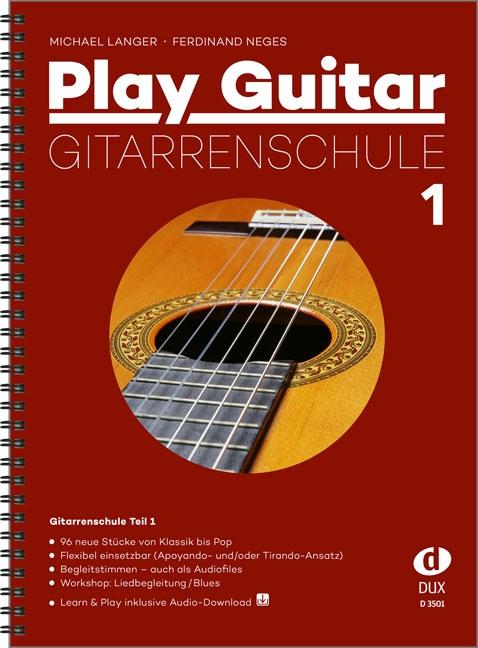 Vorderes Coverbild Play Guitar Gitarrenschule 1