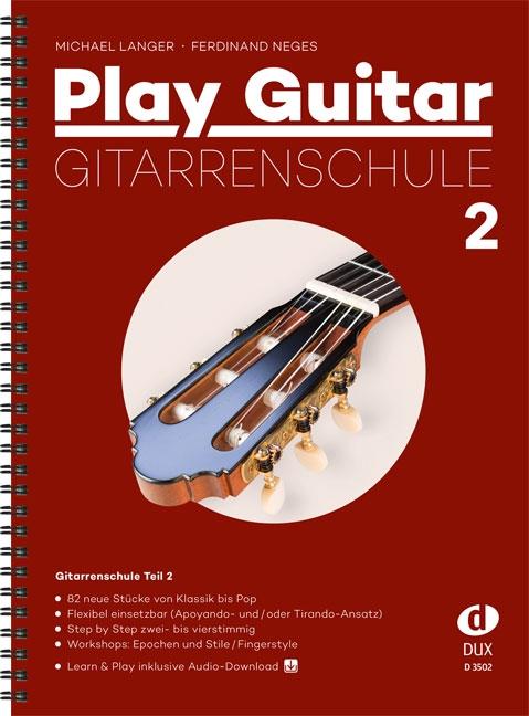 Vorderes Coverbild Play Guitar Gitarrenschule 2