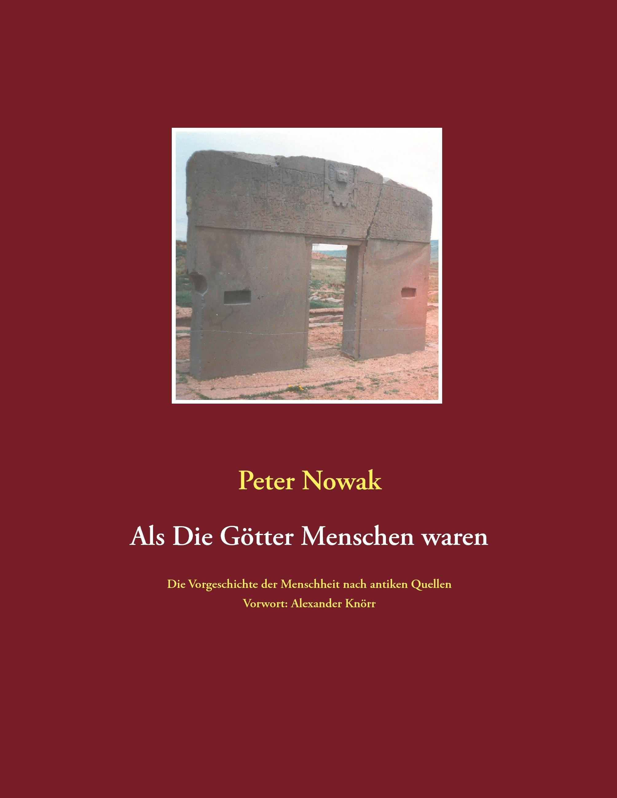 Vorderes Coverbild Als die Götter Menschen waren