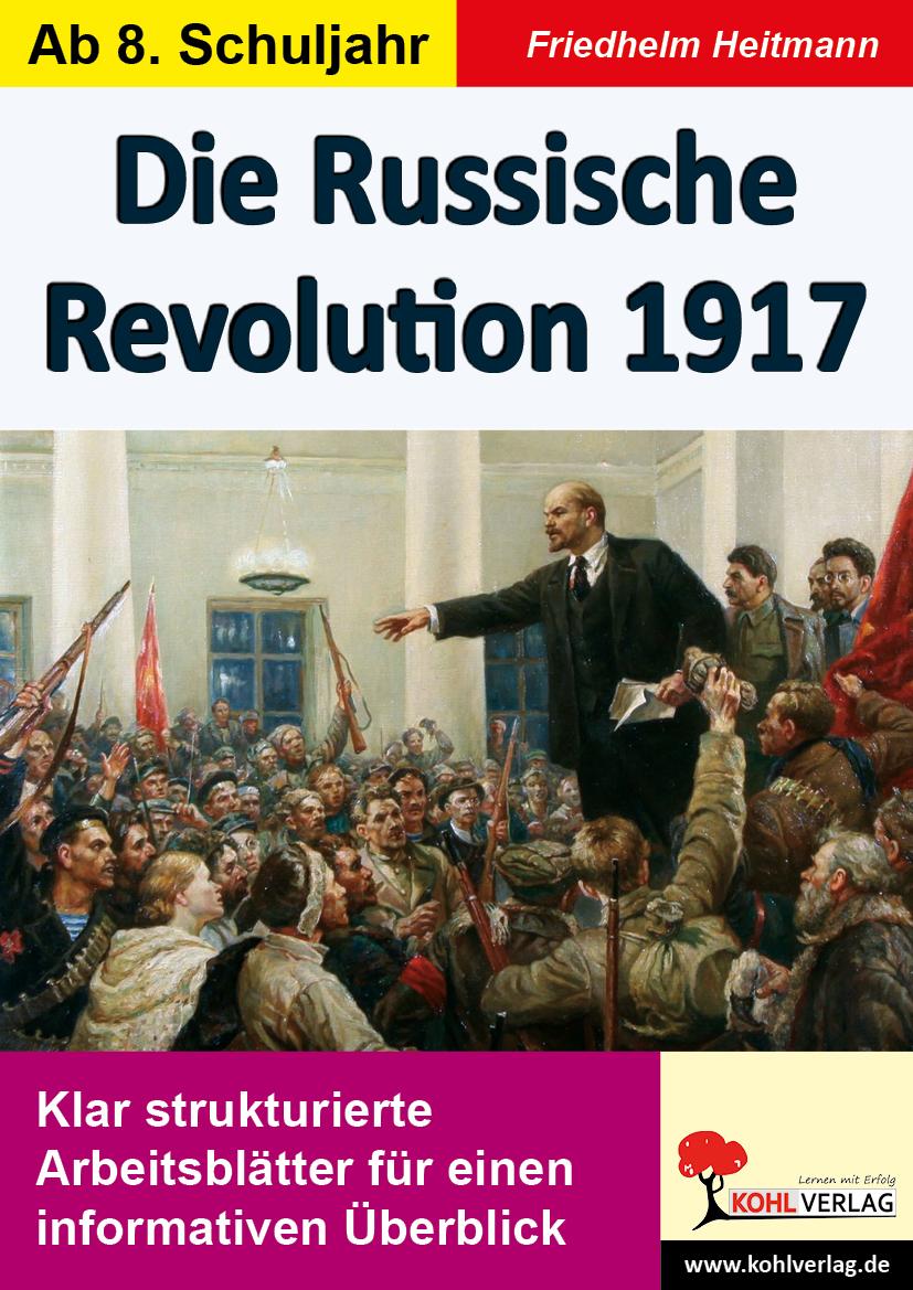 Vorderes Coverbild Die Russische Revolution 1917