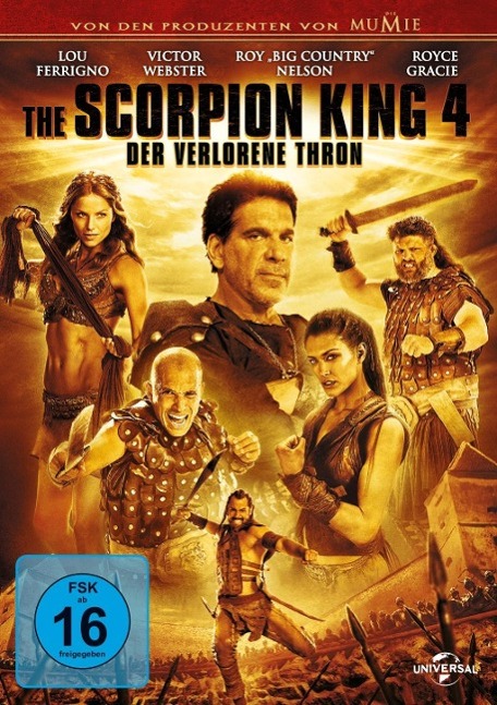 Vorderes Coverbild The Scorpion King 4 - Der verlorene Thron