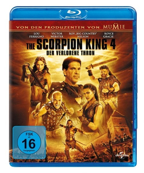 Vorderes Coverbild The Scorpion King 4 - Der verlorene Thron