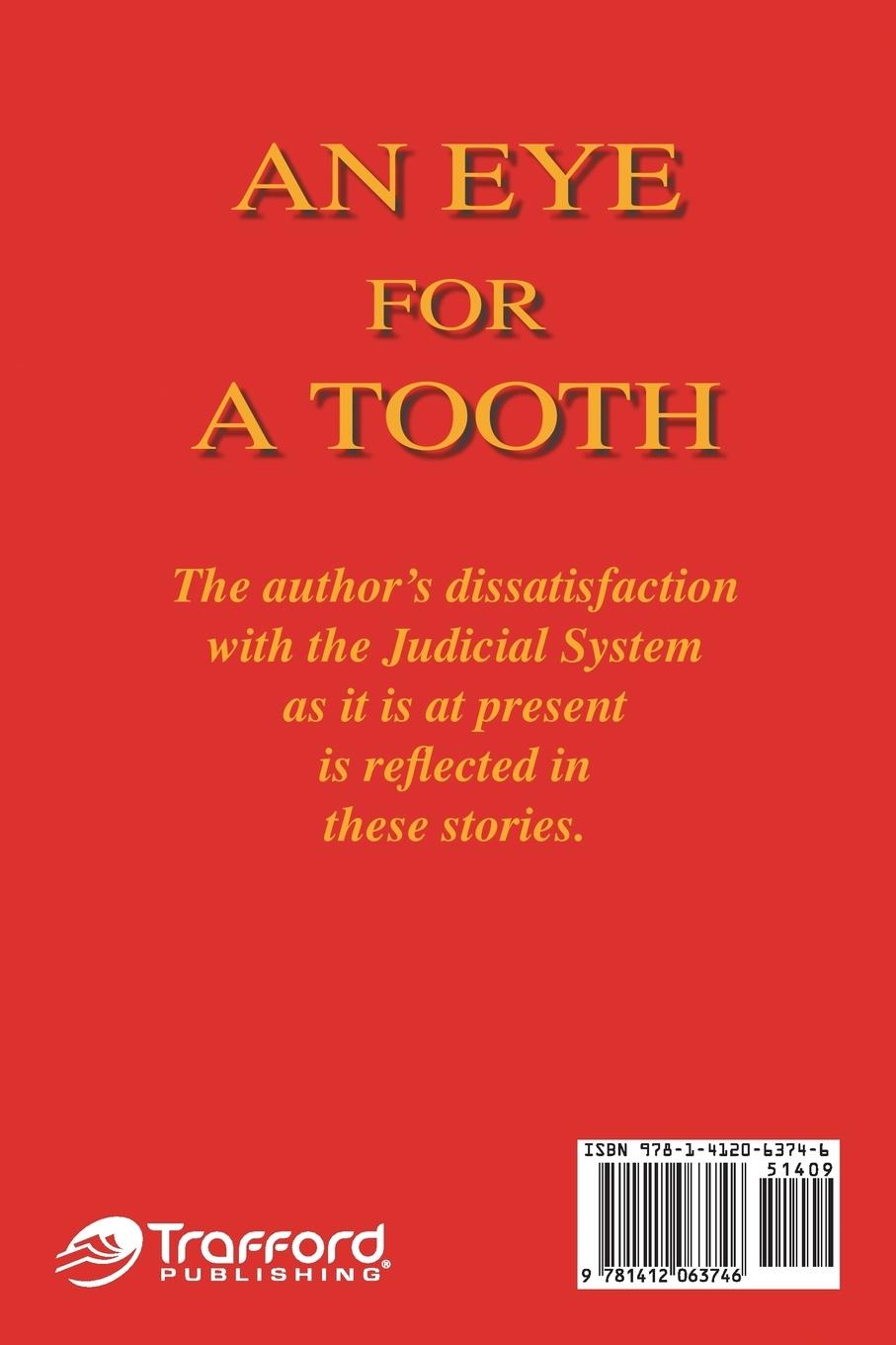 Rückseitencover An Eye for a Tooth