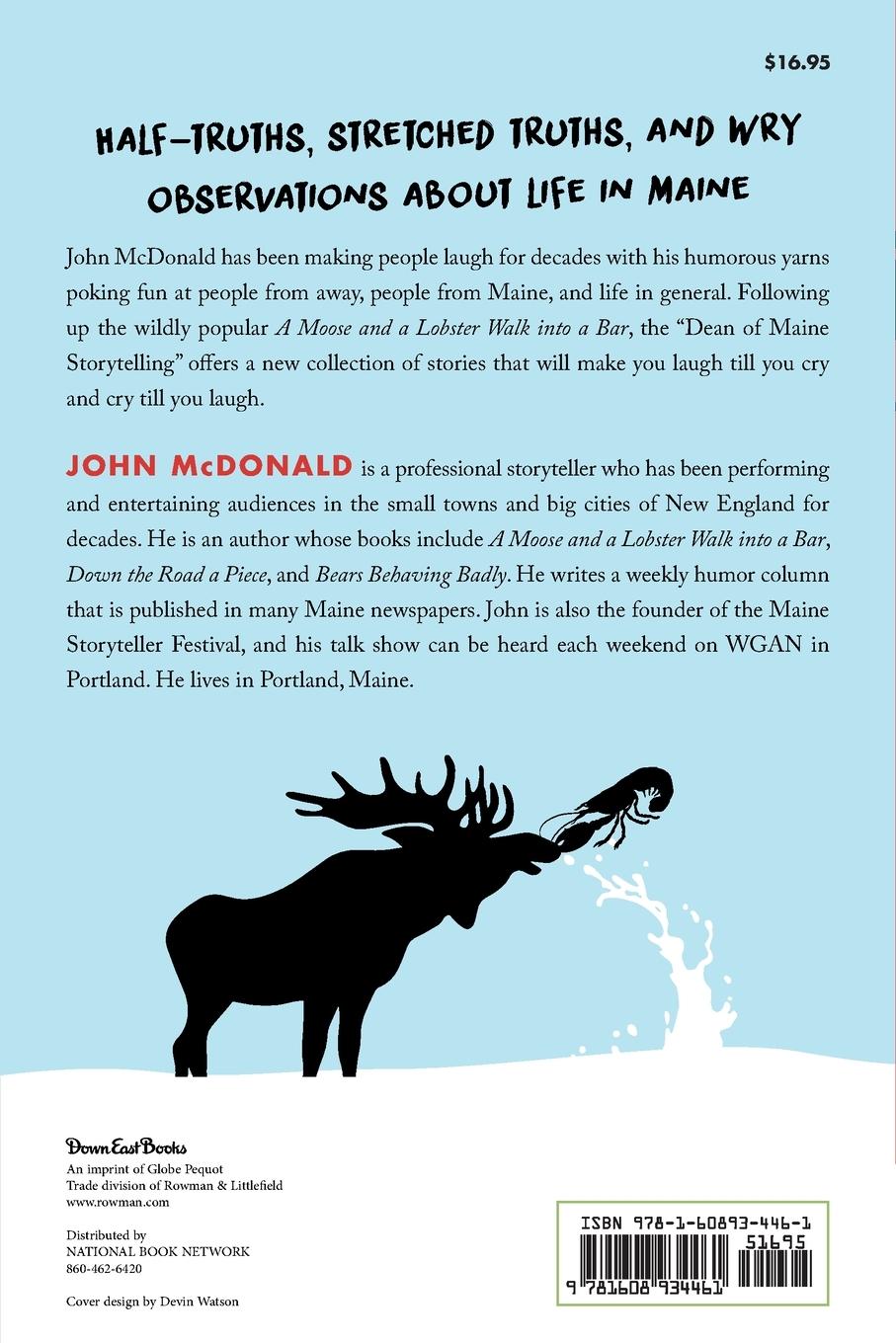 Rückseitencover Moose Memoirs and Lobster Tales