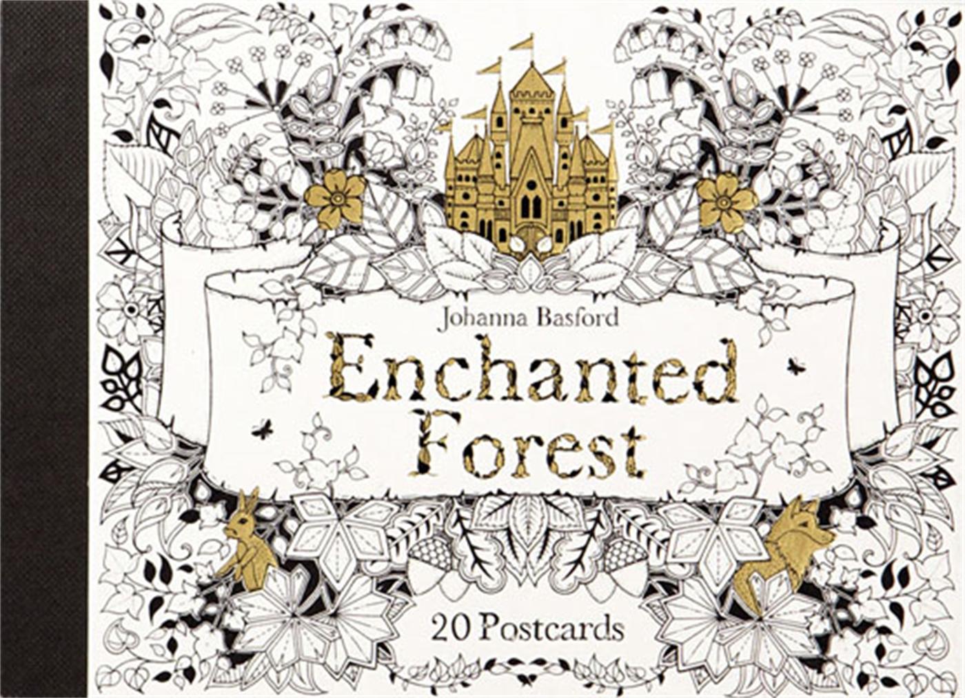 Vorderes Coverbild Enchanted Forest Postcards