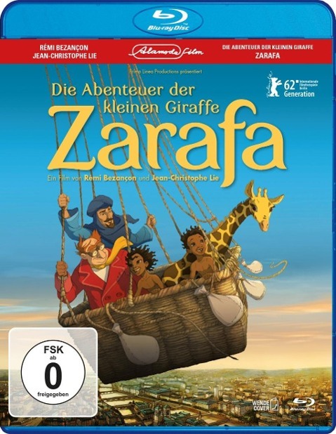 Vorderes Coverbild Die Abenteuer der kleinen Giraffe Zarafa