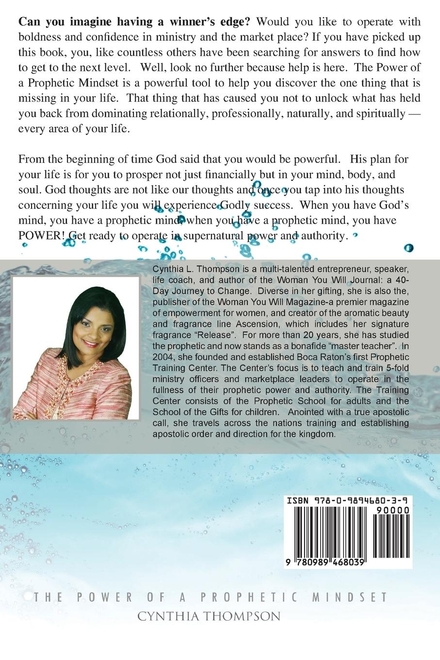 Rückseitencover The Power of a Prophetic Mindset