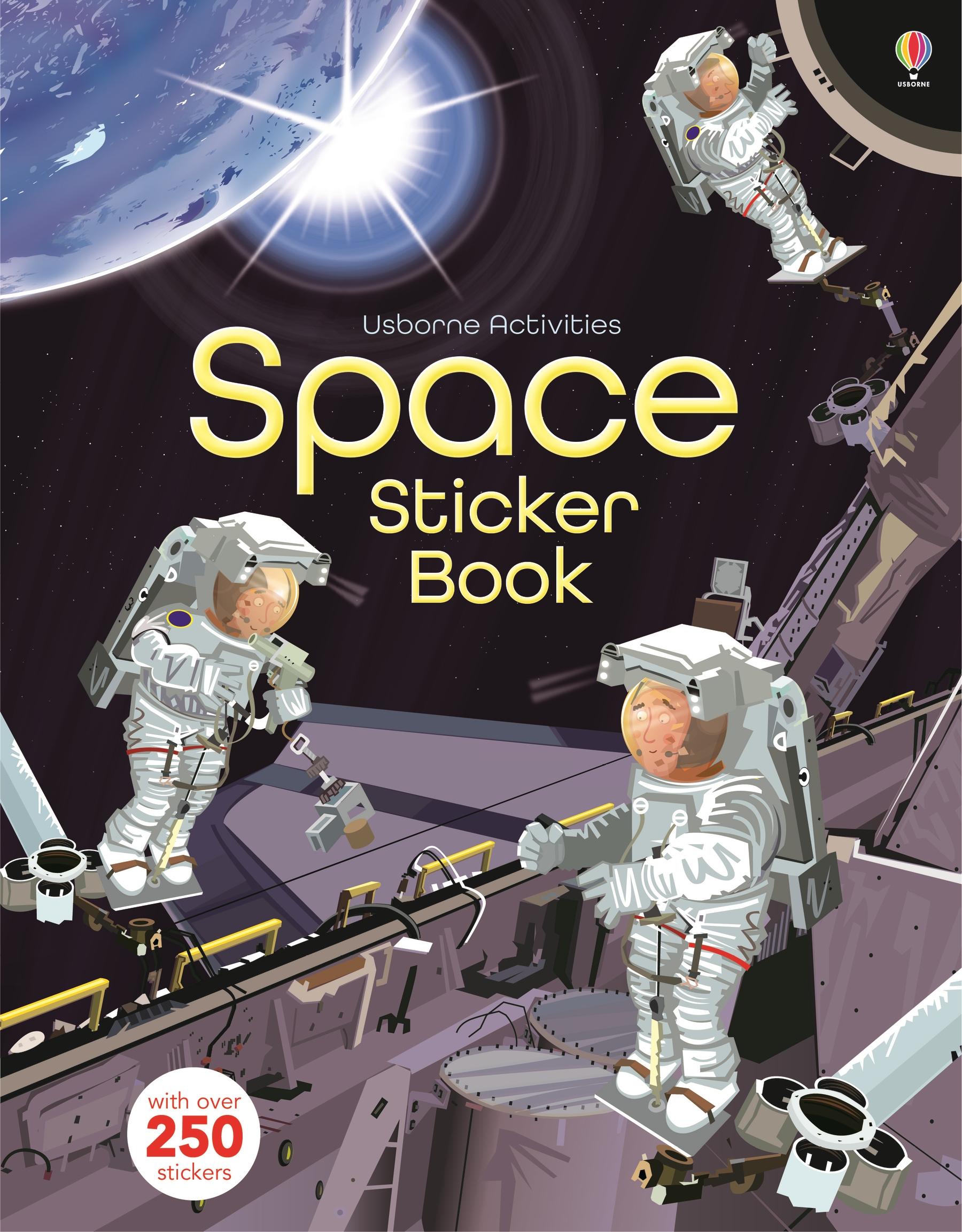 Vorderes Coverbild Space Sticker Book