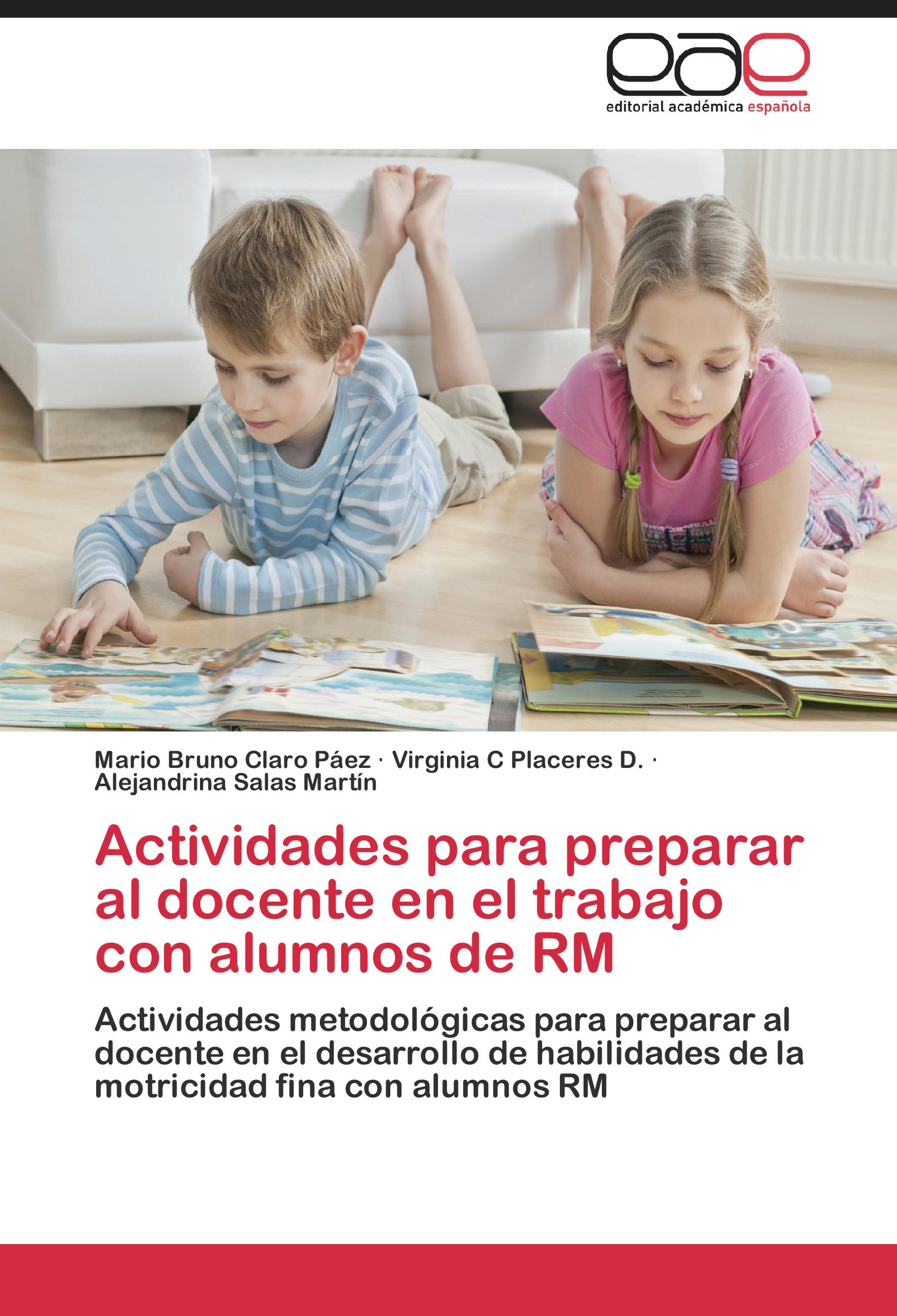 Vorderes Coverbild Actividades para preparar al docente en el trabajo con alumnos de RM