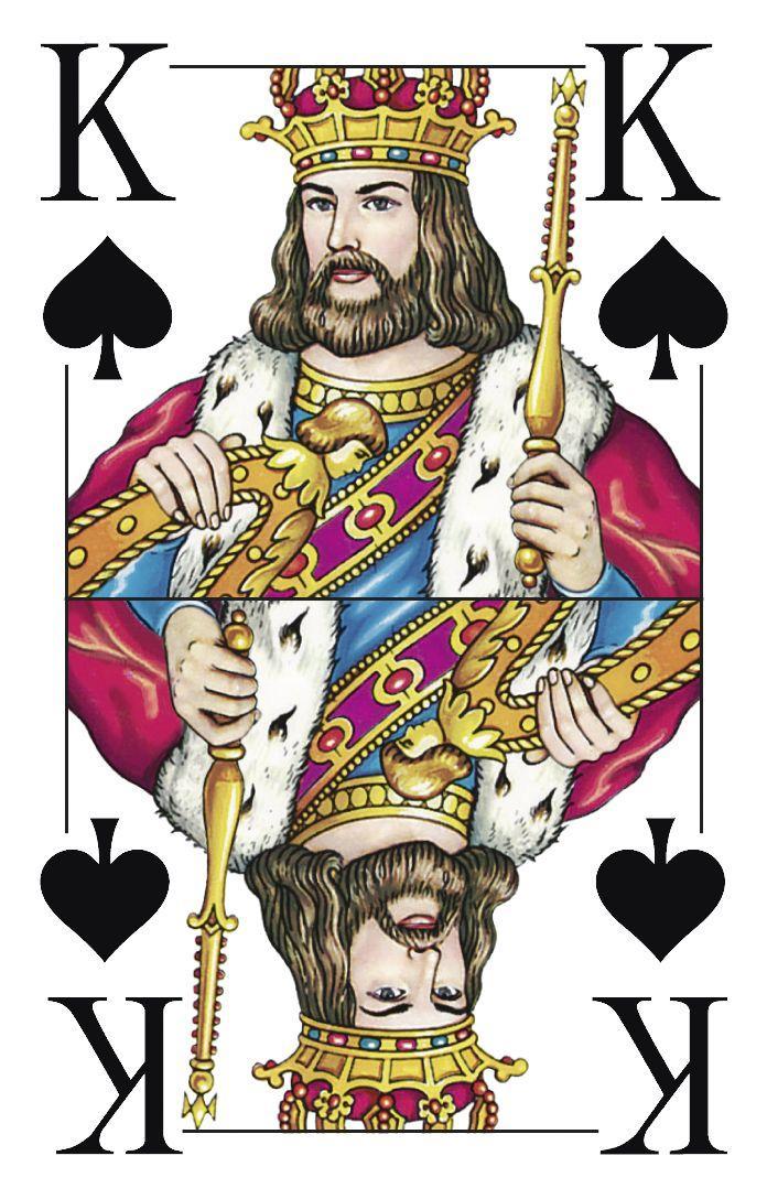 Beispielinhalt (Bild) Rommé, Canasta, Bridge. Mit extragroßen Eckzeichen