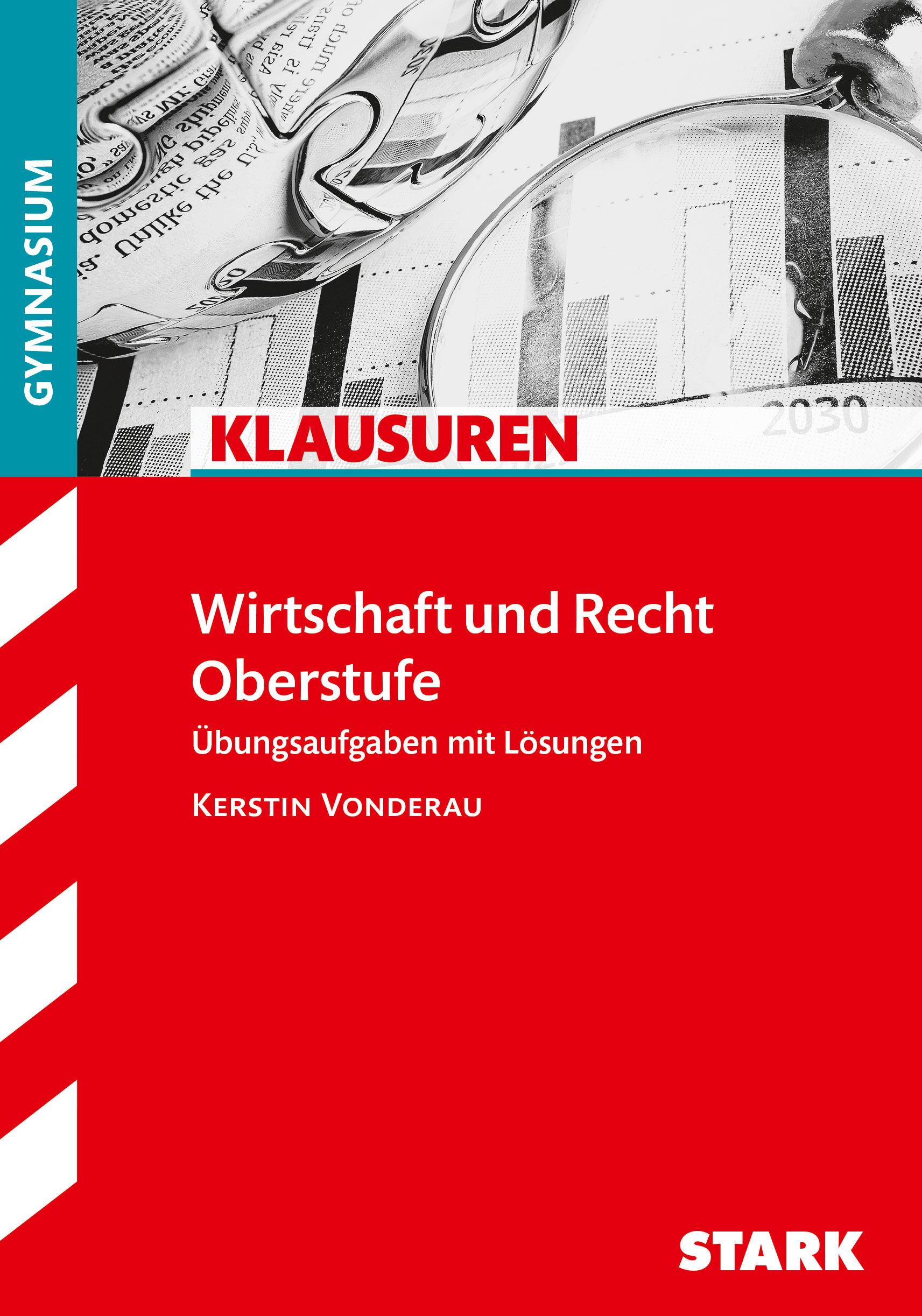 Vorderes Coverbild Klausuren Gymnasium - Wirtschaft und Recht