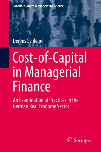 Vorderes Coverbild Cost-of-Capital in Managerial Finance