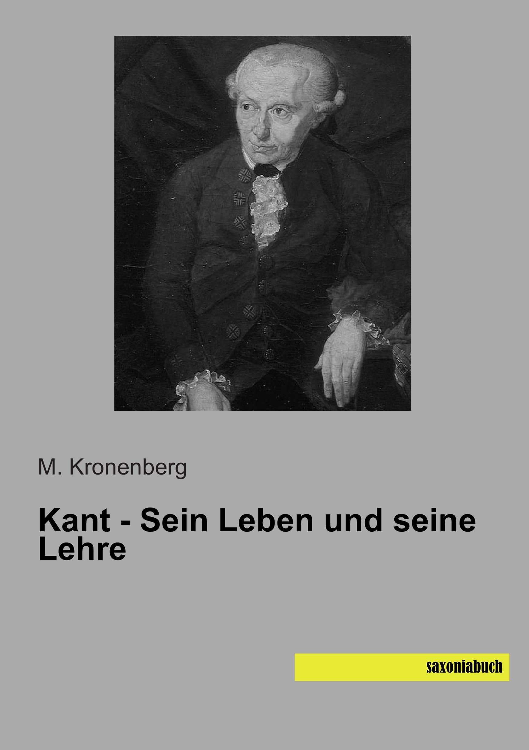 Vorderes Coverbild Kant - Sein Leben und seine Lehre