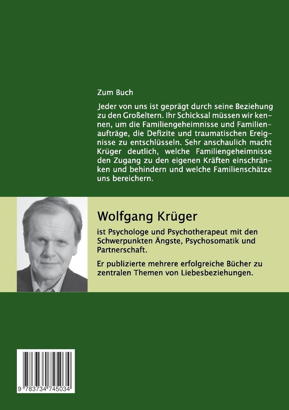 Rückseitencover Die Geheimnisse der Großeltern