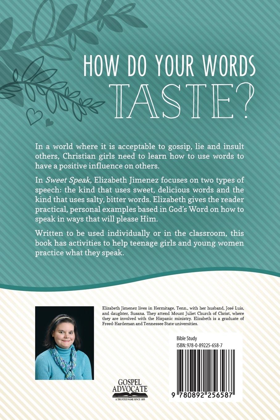 Rückseitencover Sweet Speak