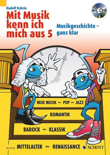 Vorderes Coverbild Mit Musik kenn ich mich aus - Band 5