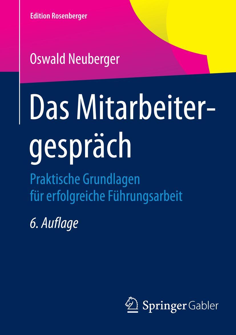 Vorderes Coverbild Das Mitarbeitergespräch