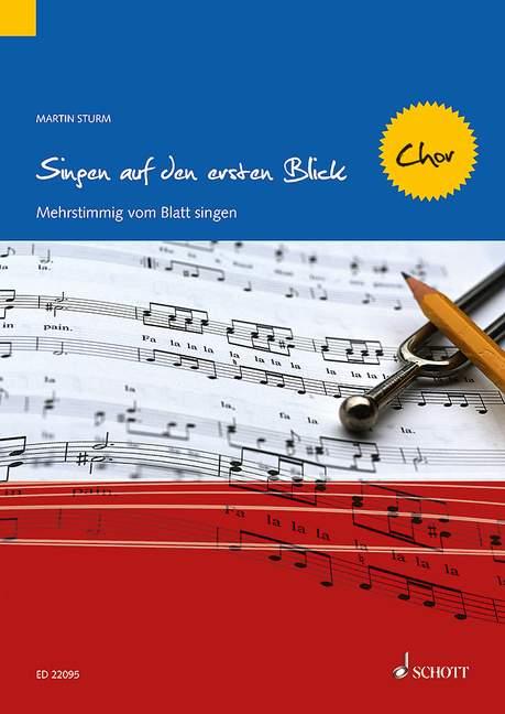 Vorderes Coverbild Singen auf den ersten Blick - Chor
