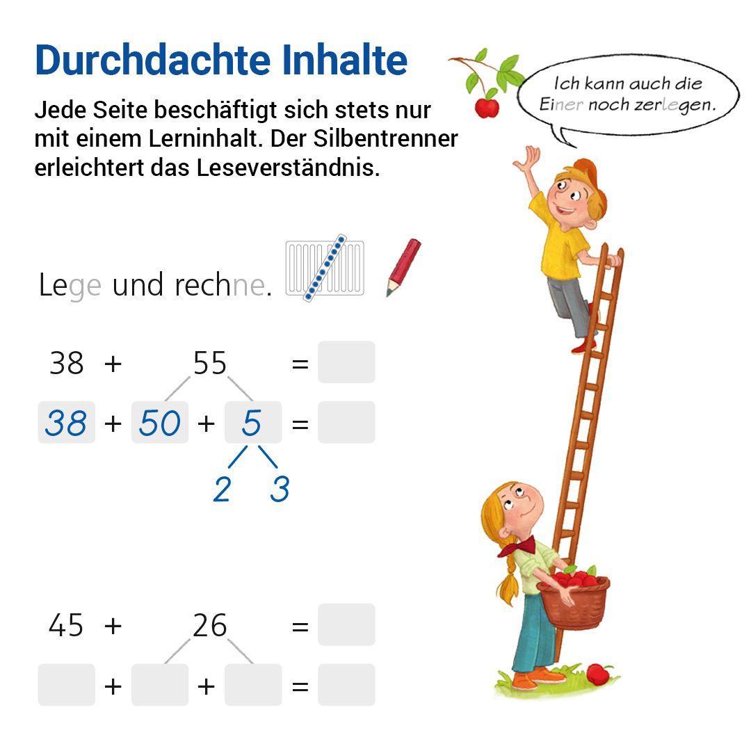 Beispielinhalt (Bild) Das Übungsheft Basiswissen Mathematik 2