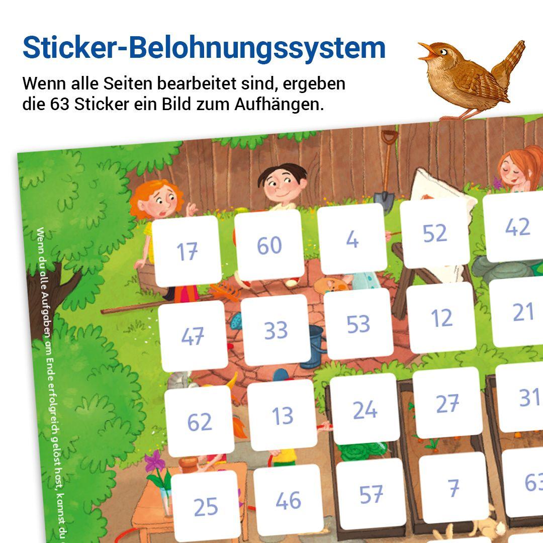 Beispielinhalt (Bild) Das Übungsheft Basiswissen Mathematik 2