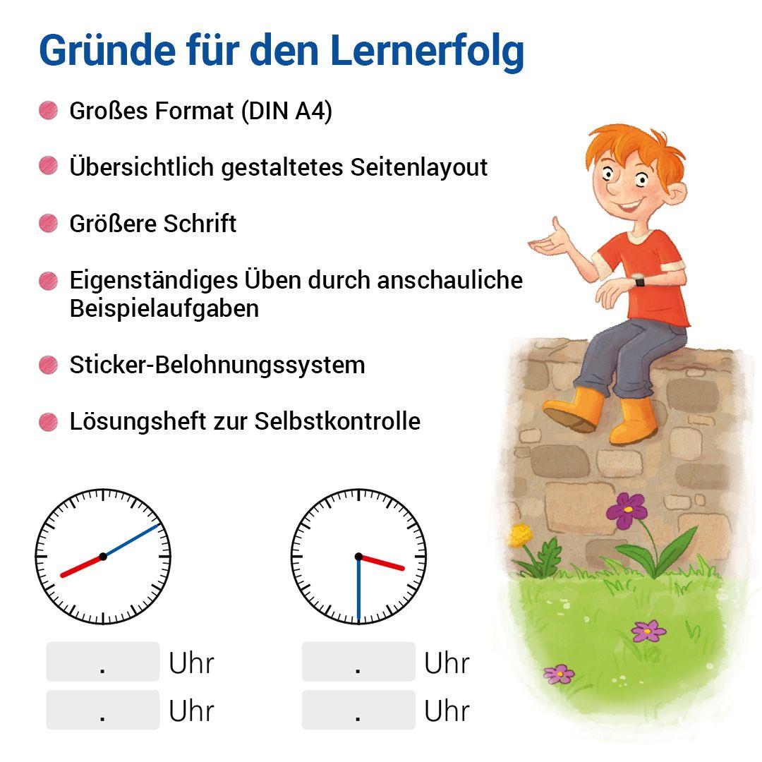 Beispielinhalt (Bild) Das Übungsheft Basiswissen Mathematik 2