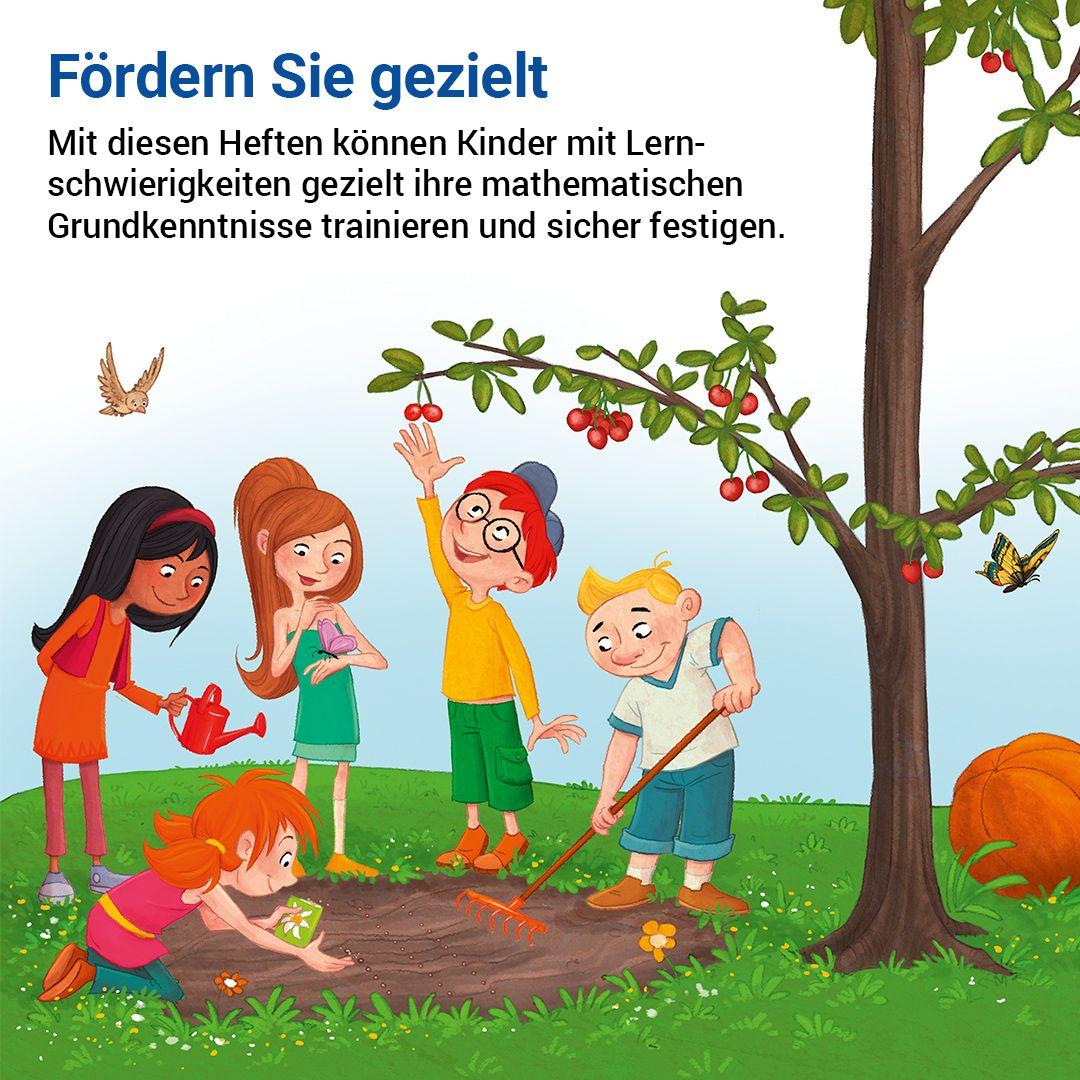 Beispielinhalt (Bild) Das Übungsheft Basiswissen Mathematik 2