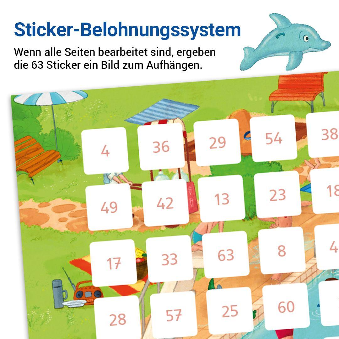 Beispielinhalt (Bild) Das Übungsheft Basiswissen Mathematik 1