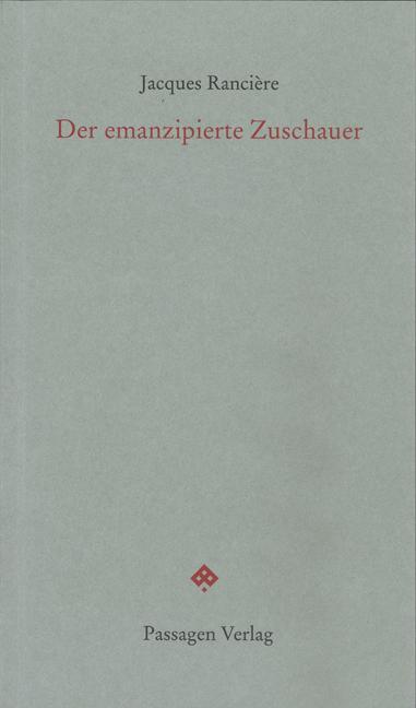 Vorderes Coverbild Der emanzipierte Zuschauer