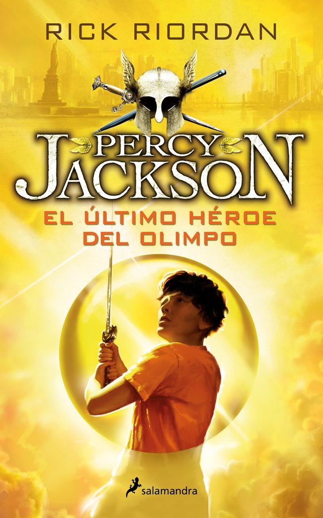 Vorderes Coverbild Percy Jackson y los Dioses del Olimpo V. El último héroe del olimpo