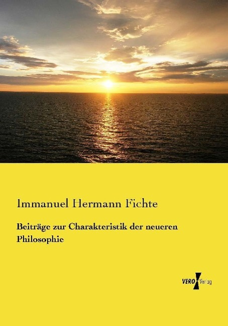 Vorderes Coverbild Beiträge zur Charakteristik der neueren Philosophie