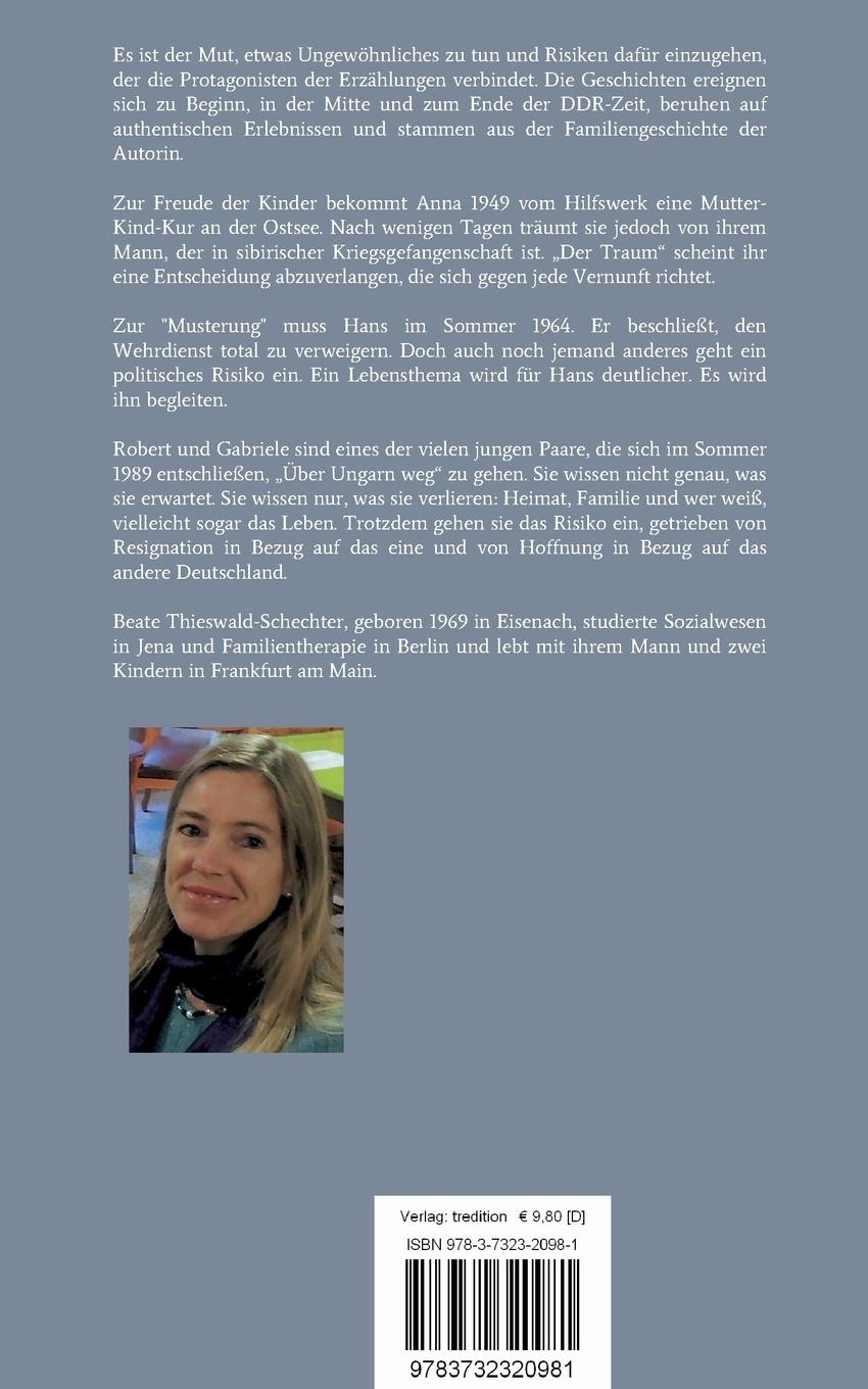 Rückseitencover Ostdeutsche Geschichten