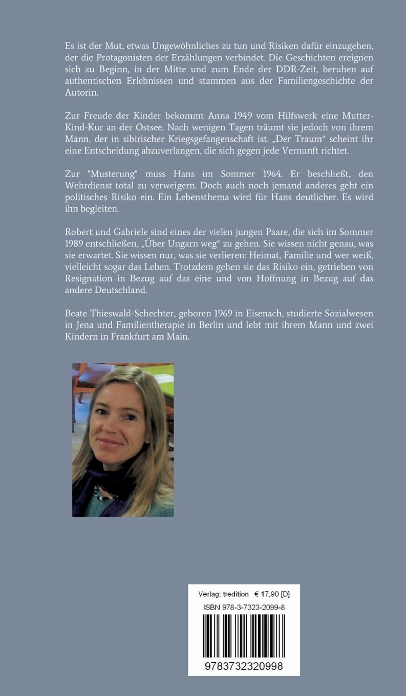 Rückseitencover Ostdeutsche Geschichten