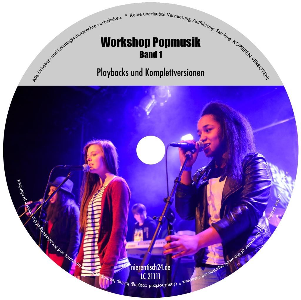 Beispielinhalt (Bild) Workshop Popmusik Band 1