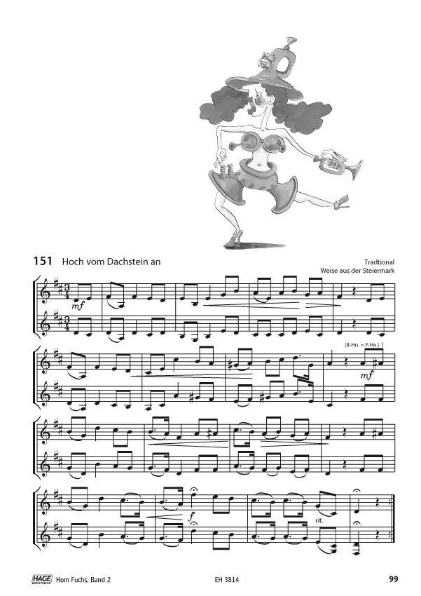 Beispielinhalt (Bild) Horn Fuchs Band 2